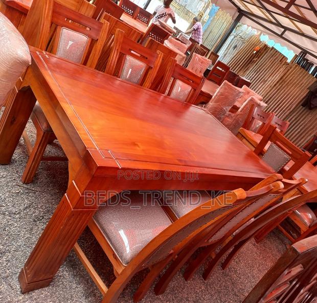 Space-Saving 6 Seater Dining Set - main view