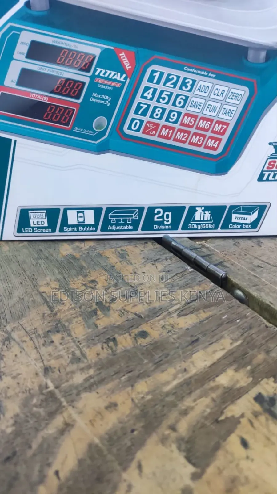 Weighing Scale 30kg Total Commercial Price Computing Platform Scales