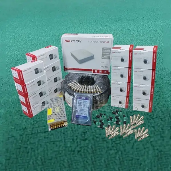 Heavy-Duty Hikvision 16 1080p Full Hd CCTV Cameras Full Kit