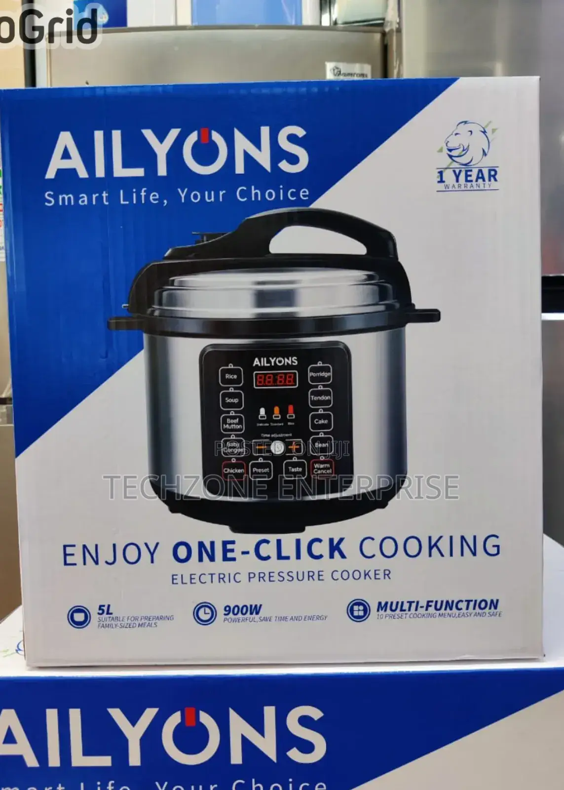 Ailyons Ls-A1 5l Electric Pressure Cookers - 900 Watts