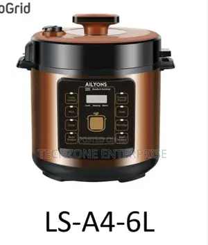 Ailyons Ls-A4 6l Electric Pressure Cooker - Brown