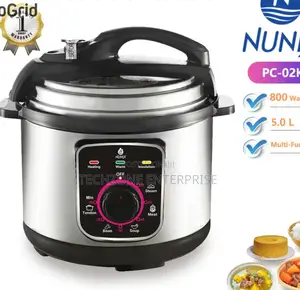 Nunix Pc- Electric Stainless Steel Pressure Cooker