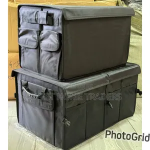 Car Boot Organizer With Lid,