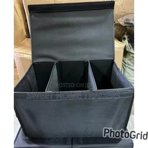 *Foldable Car Trunk Boot Organizer With Lid