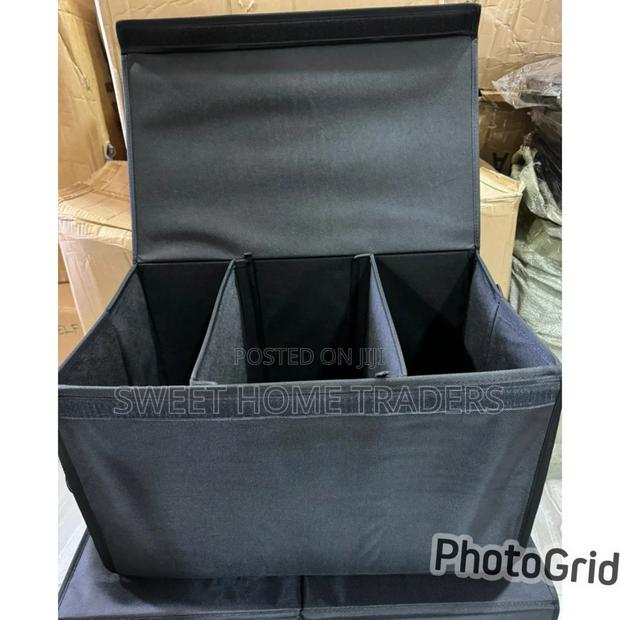 *Foldable Car Trunk Boot Organizer With Lid - main view