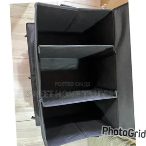 *Foldable Car Organizer With Partitions