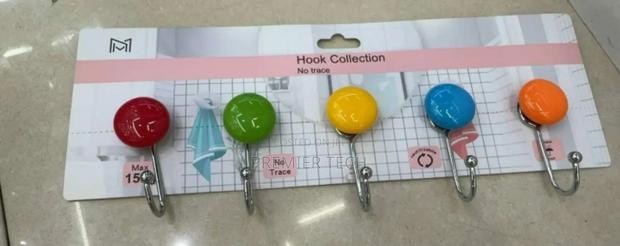 5 PCS Multifunctional Coloured Hooks