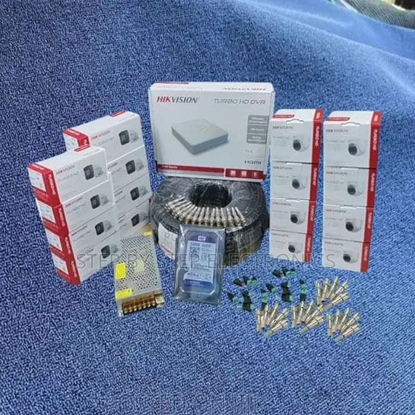 Auto Tracking Hikvision 16 1080p CCTV Cameras Full Package