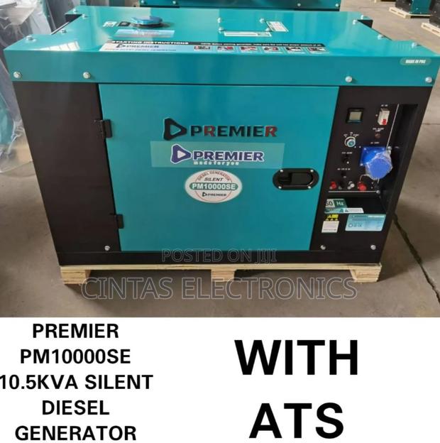Premier 10.5kva Silent Diesel Generator - main view