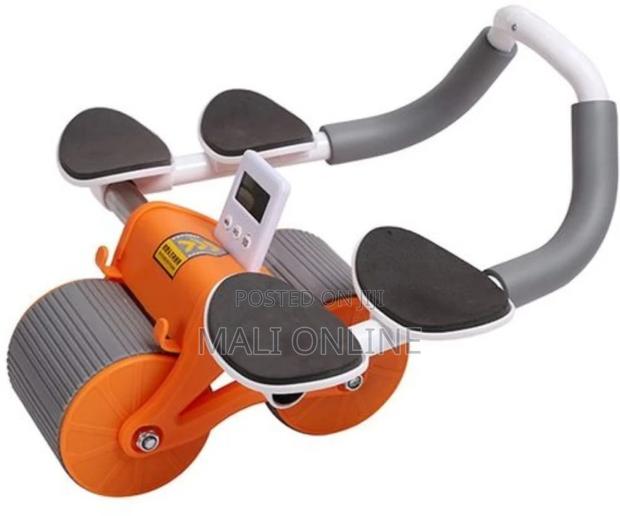 Automatic Rebound Roller Wheel With Elbow Support & Knee Pad - main view