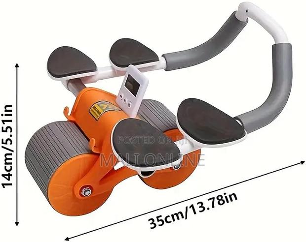 Automatic Rebound Roller Wheel With Elbow Support & Knee Pad - thumbnail 4