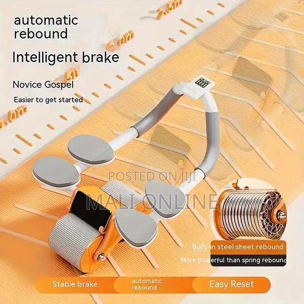 Automatic Rebound Roller Wheel With Elbow Support & Knee Pad - thumbnail 7