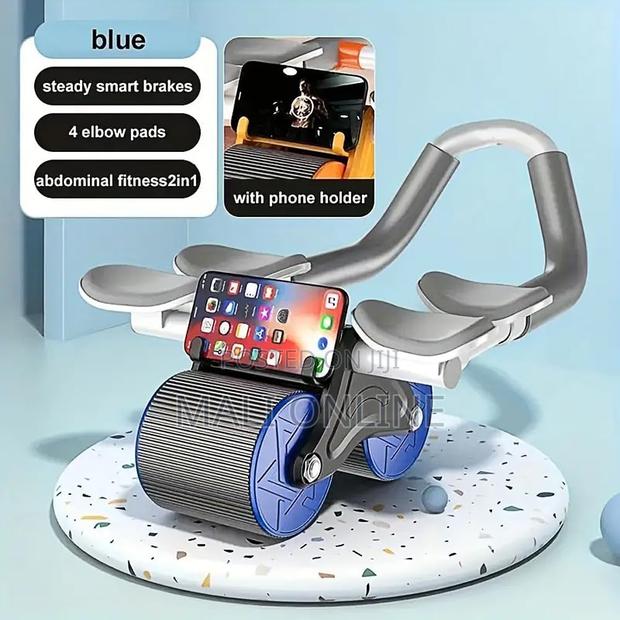 Automatic Rebound Roller Wheel With Elbow Support & Knee Pad - thumbnail 8