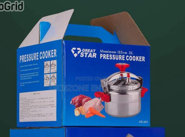 Great Star 5l Aluminum Non Explosive Pressure Cooker
