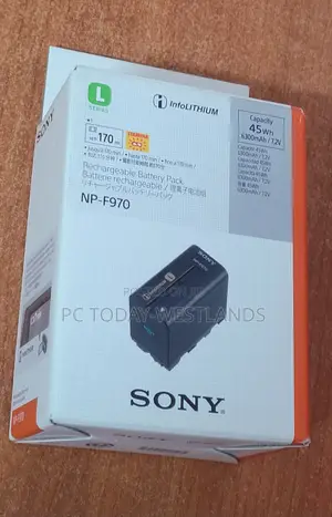 Genuine Sony Np-F970 L-Series Info-Lithium Battery (6300mah)