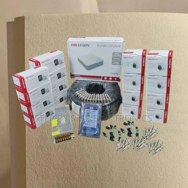Plug and Play Hikvision 16 1080p CCTV Cameras Full Package