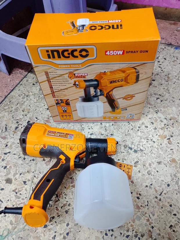 Ingco 450w Electric Spray Gun/ Spray Gun - thumbnail 2