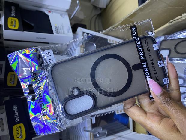 Canshn Magnetic for iPhone 16 Translucent Matte Case - thumbnail 2