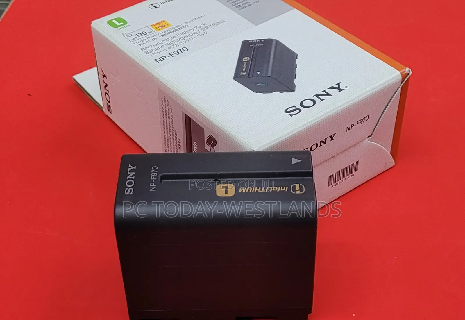 Genuine Sony Np-F970 L-Series Info-Lithium Battery (6300mah)