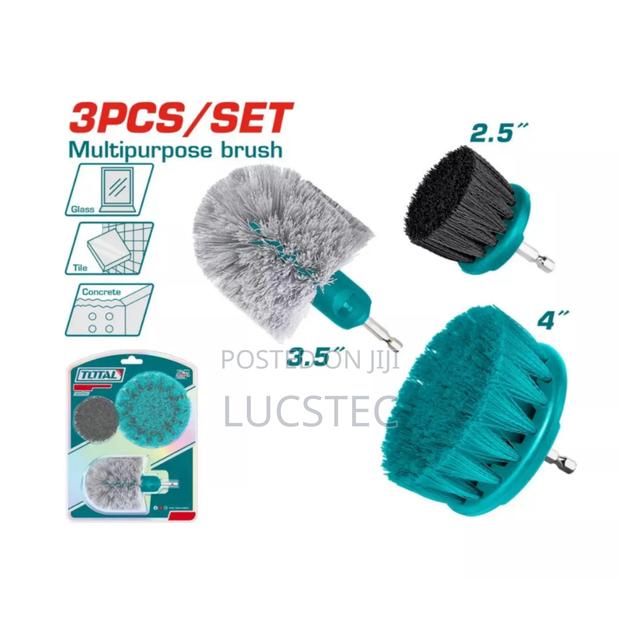 Total 3-piece Multipurpose Brush Set