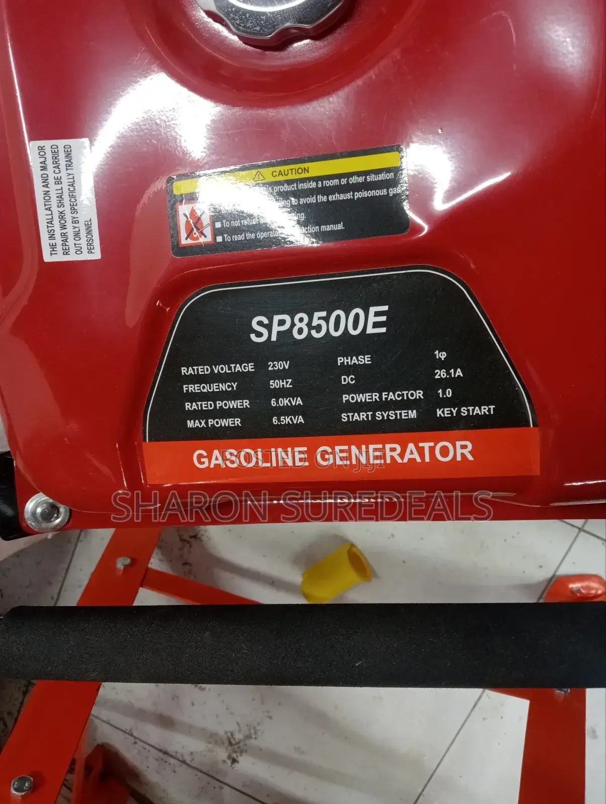 Brand Newkasten Gasoline Generator 6.5kw
