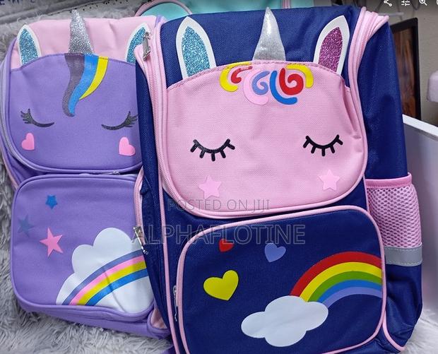 Custom Print Backpack School Bag Lightweight - thumbnail 3