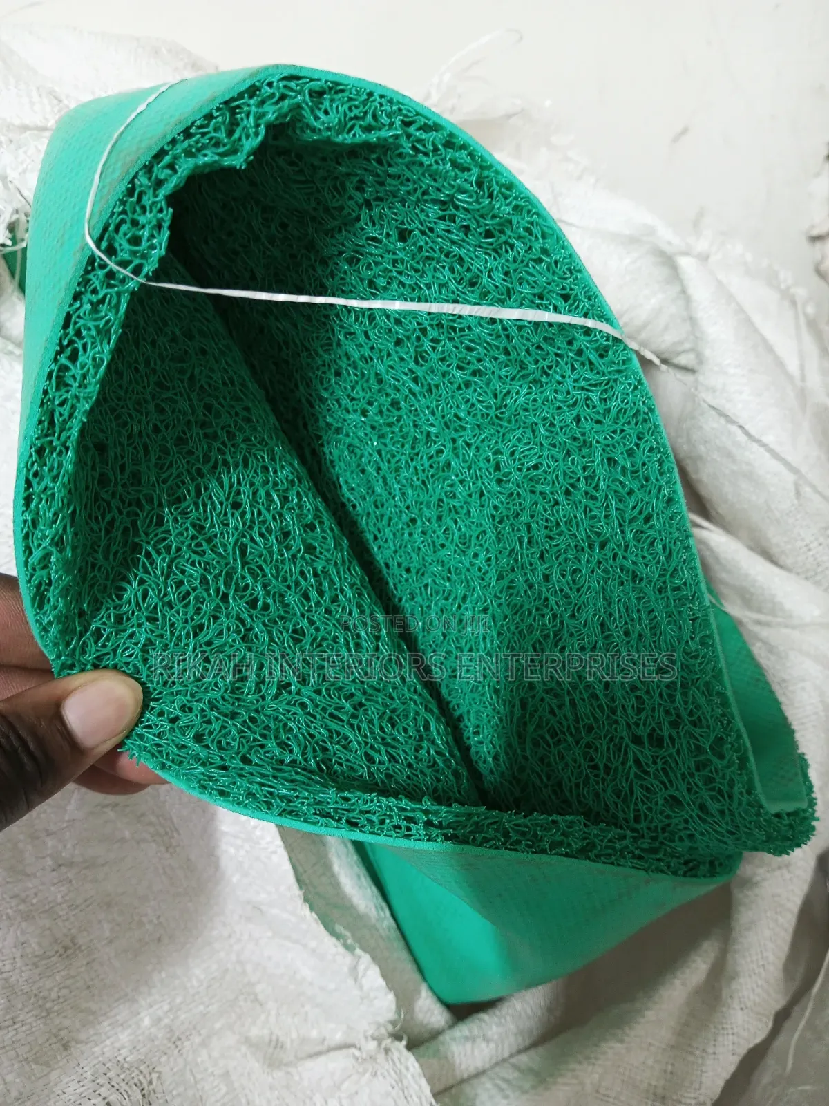 Green Spaghetti Anti Slip Mats