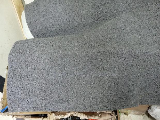 Grey Spaghetti PVC Mat