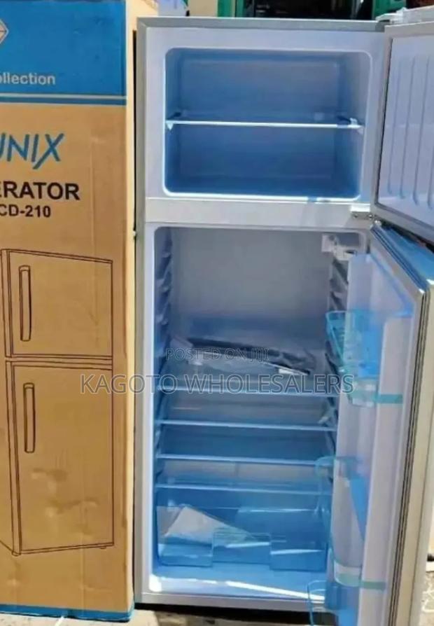 210litres Nunix Double Door Refrigerator N210l