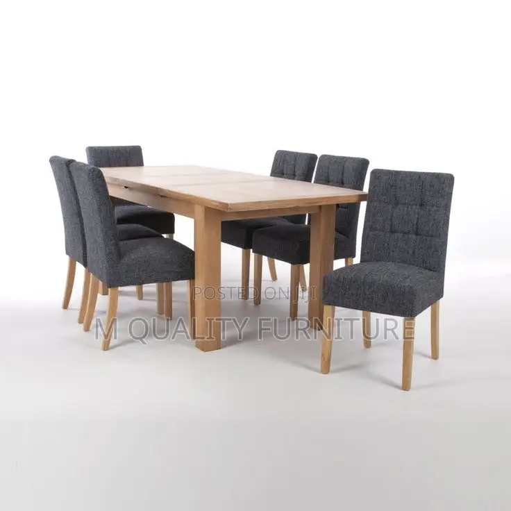 Gray 6 Seater Dining Set