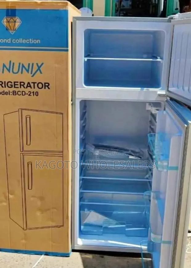 210litres Nunix Two Door Refrigerator N210l