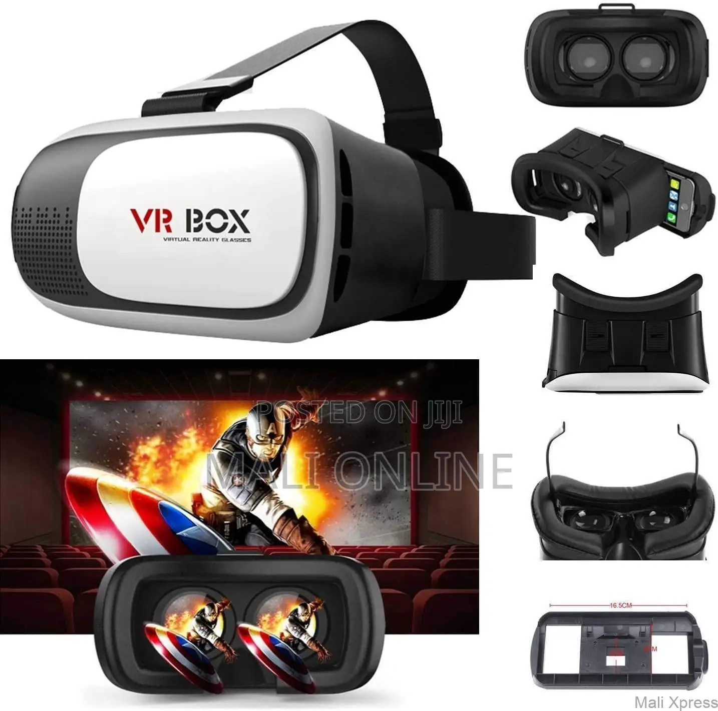 Vr Box 2.0 Virtual Reality 3d Glasses Headset