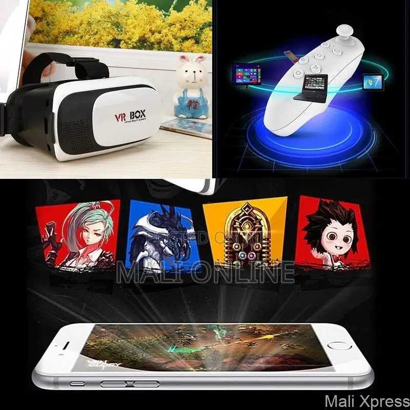 Vr Box 2.0 Virtual Reality 3d Glasses Headset