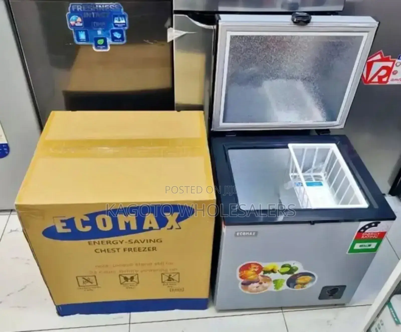 Ecomax 60l Chest Deep Freezer / Energy Saving E-60l