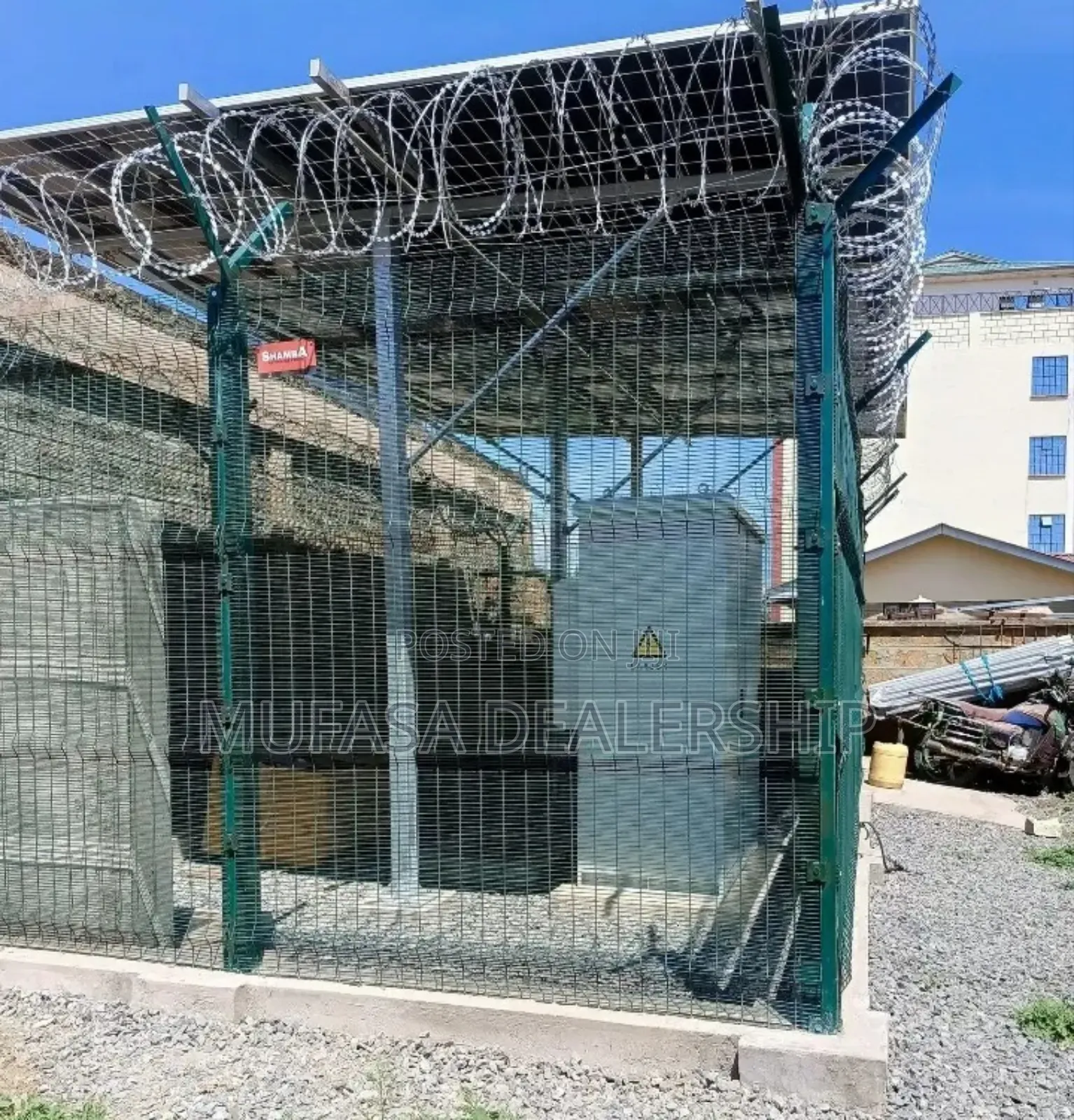 Anti-Cut/Anti-Rust Anticlimb Mesh