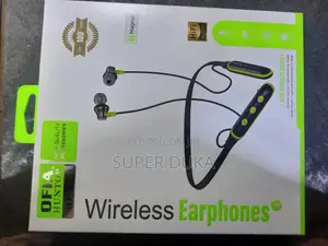 Neck Band.Wireless Ofia Huntop Ht-075 Bluetooth Earphones.