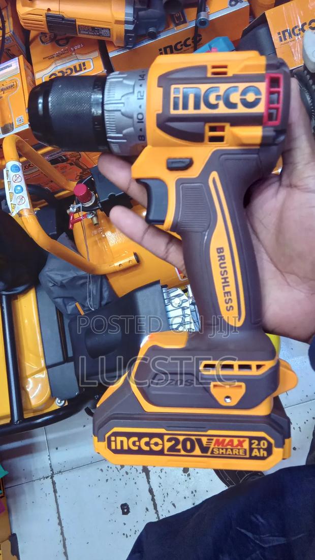 Ingco 20v P20s Cordless Brushless Impact Drill.