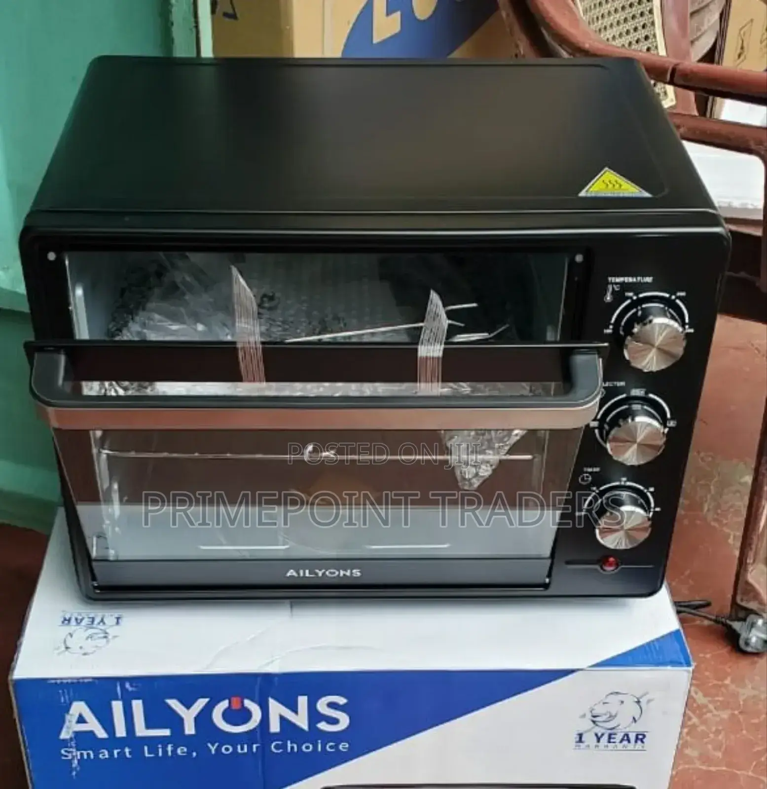Ailyons 20ltrs Electric Countertop Oven (Knob Control)