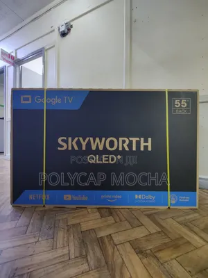 Skyworth 55′′ 55q6500 (New2025)Qled Google Smart Tv