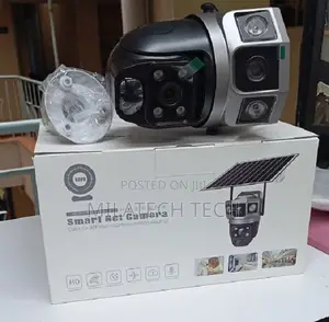 , Dual Lens PTZ Camera 4g Solar PTZ Camera 4mp Modell B