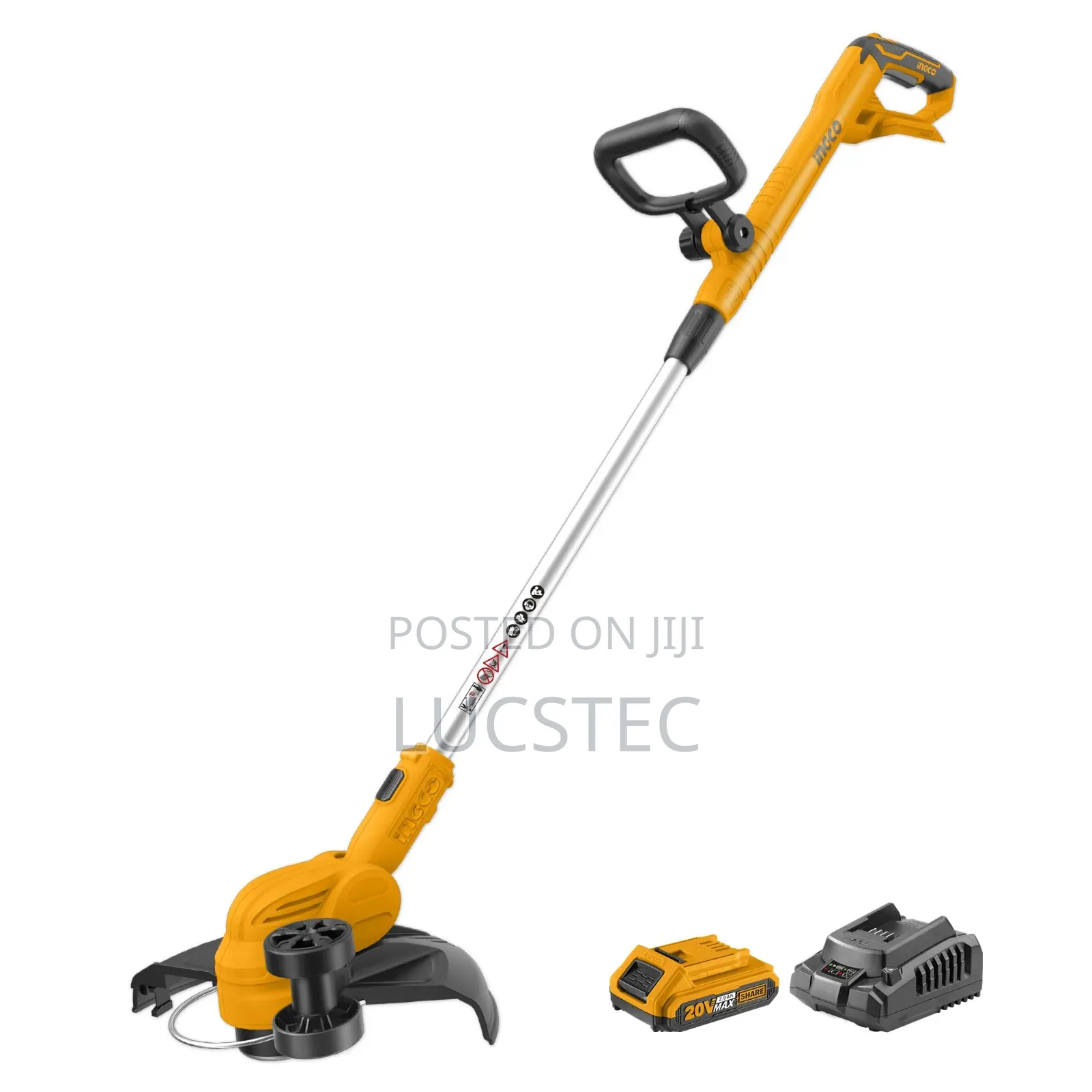 Ingco 20v Lithium-ion Cordless Grass Trimmer