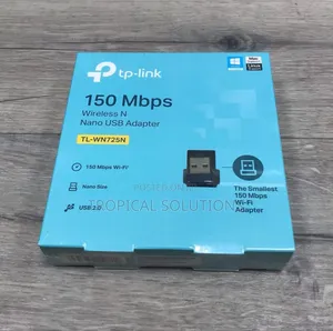 Tp-Link Tl-Wn725n 150mbps Wireless N Nano Usb Adapter