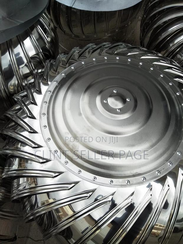 Stainless Steel Cyclone Roof Ventilators (600mm)