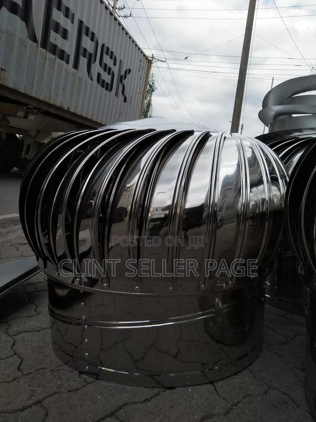 Stainless Steel Cyclone Roof Ventilators (600mm) - thumbnail 3