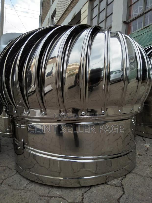 Stainless Steel Cyclone Roof Ventilators (600mm) - thumbnail 4