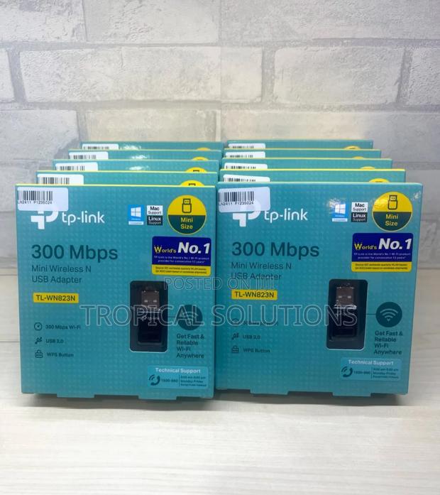 Tp-Link 300mbps Wireless N Mini Usb Adapter - thumbnail 2