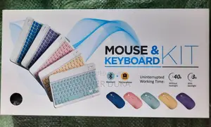 Mouse and Keyboard Kit.Bluetooth + Rechargeable