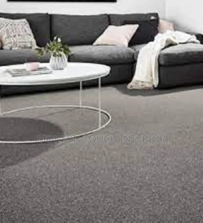 Grey Livingroom Wall to Wall Delta Carpet