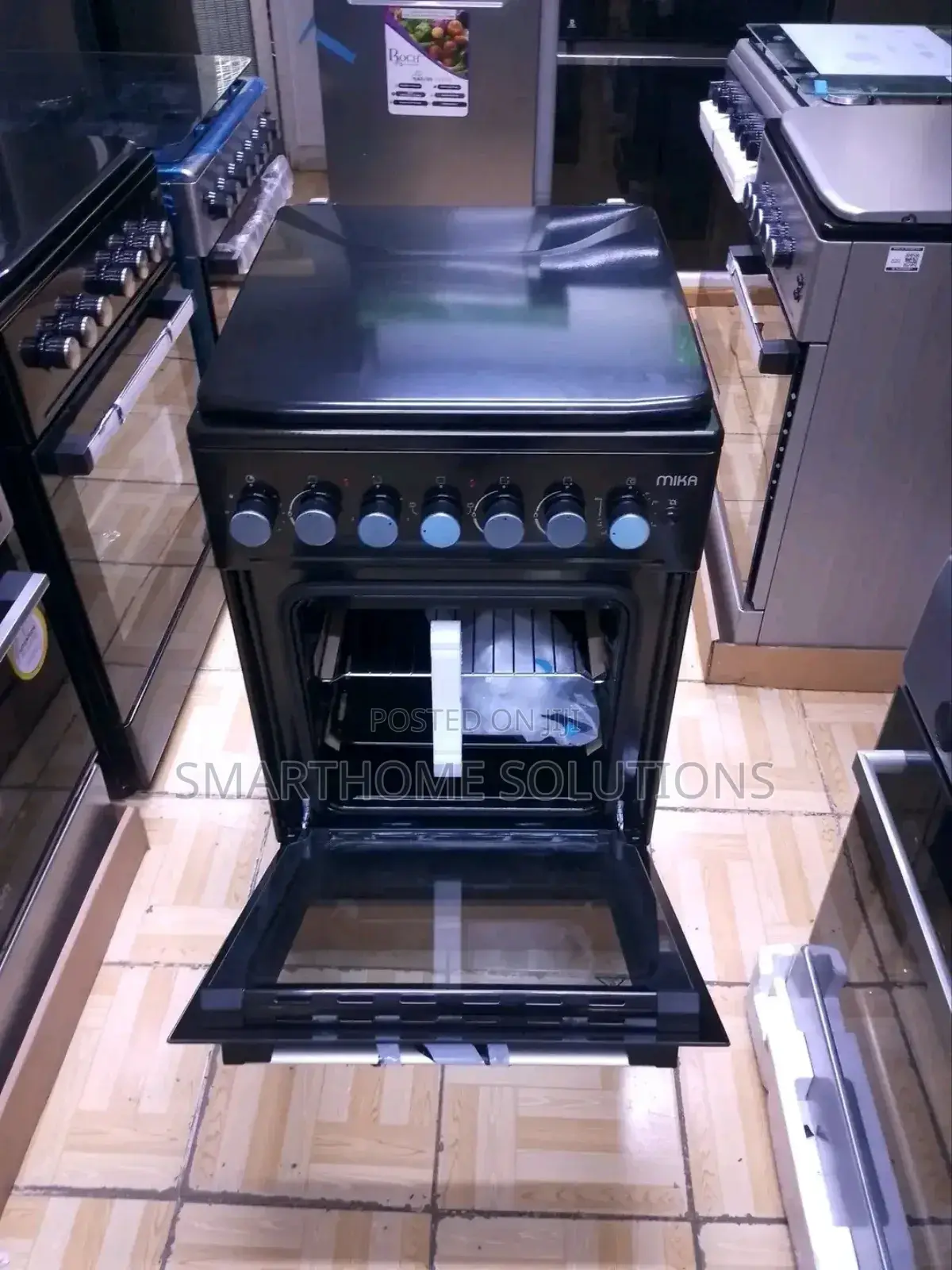Mika 50*60cm, 3gas Jet Burner+ 1hp Auto Ignation Oven Cooker