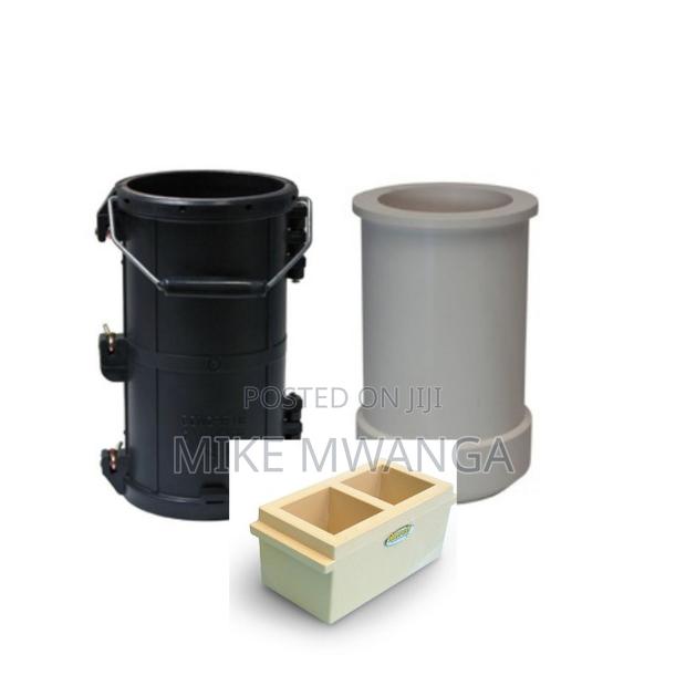 Plastic Concrete Moulds Cube and Cylinder